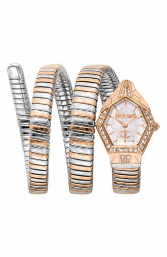 Just Cavalli Snake Bracelet Watch, 23mm x 32mm