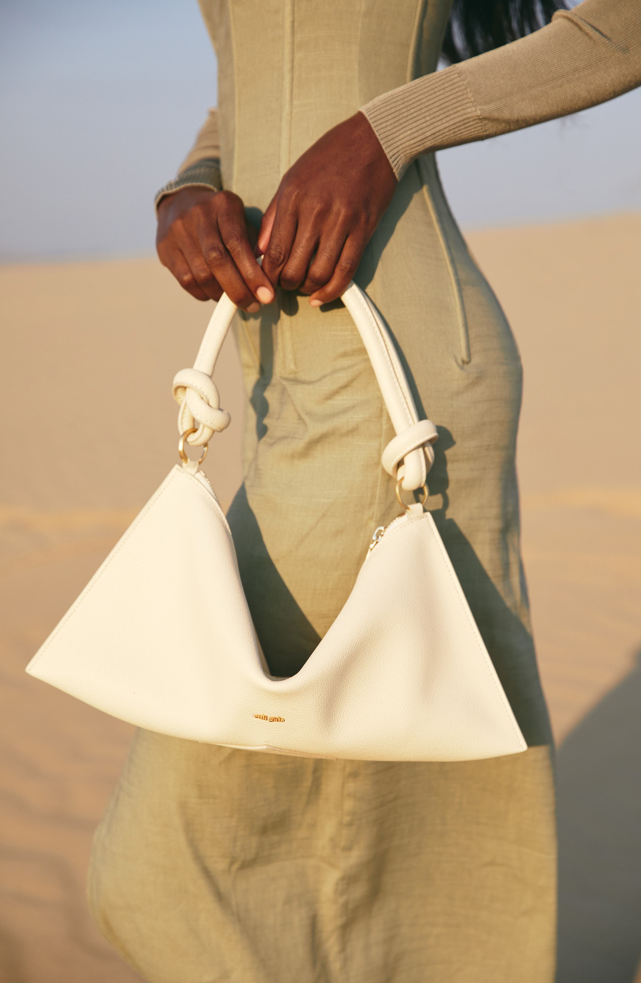 Cult Gaia Mini Hera Leather Shoulder Bag, Alternate, color, 