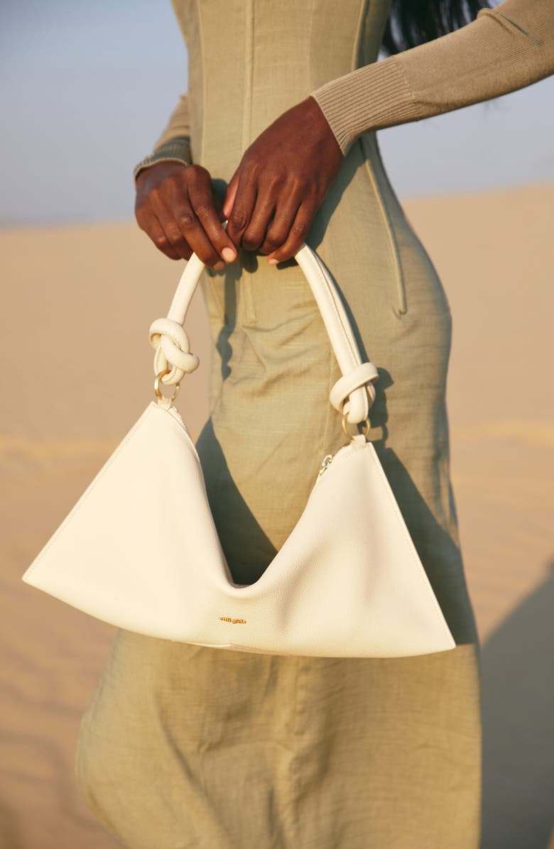 Cult Gaia Mini Hera Leather Shoulder Bag, Alternate, color,