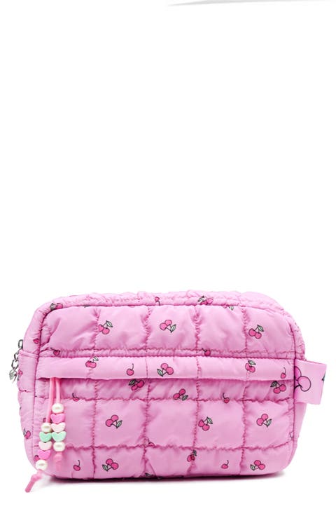 Kids' Cherry Print Pouch