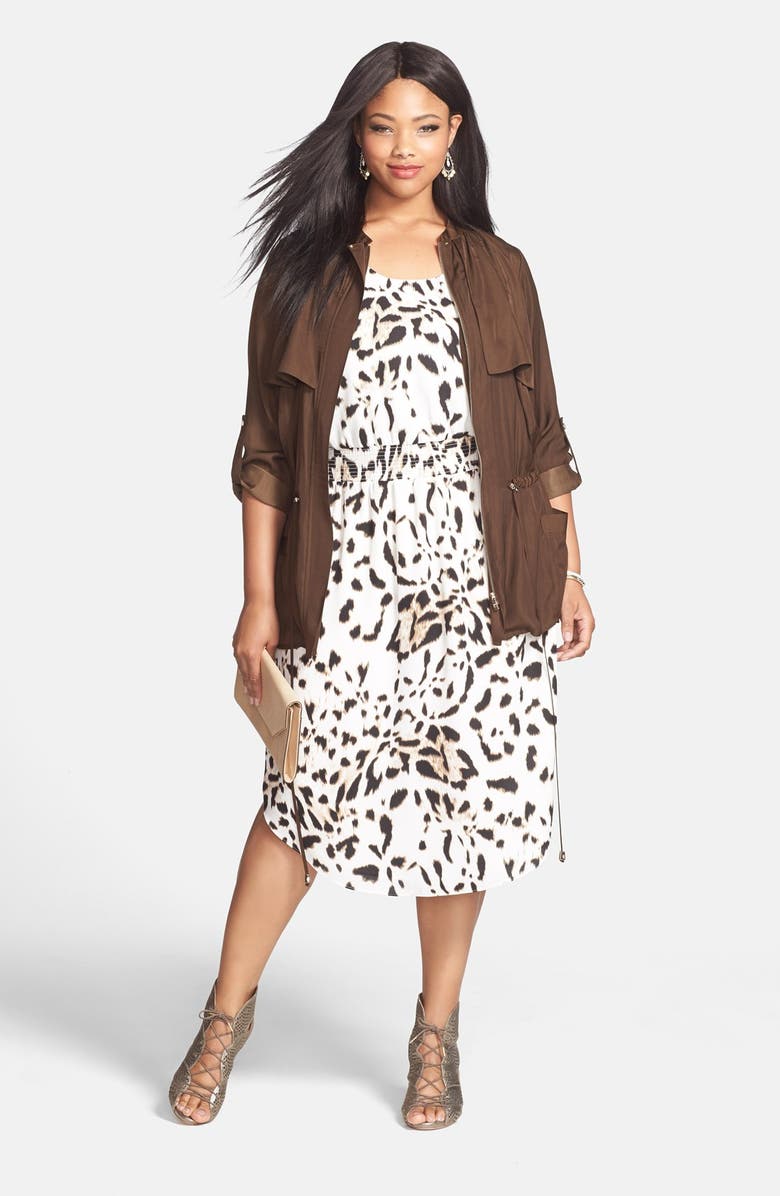 Kate Spade New York 'idiom - true blue' enamel hinge bangle, Alternate, color, 