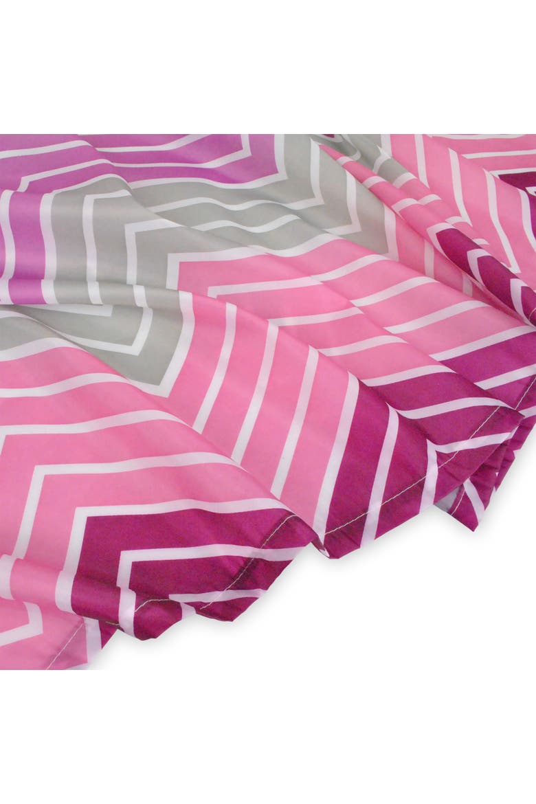 Chevron Assorted Bath Set 14 Piece, Alternate, color, Pink