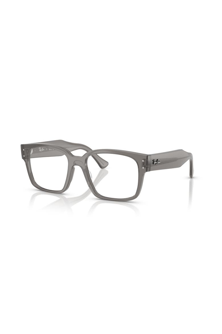 53mm Square optical glasses, Main, color, Grey
