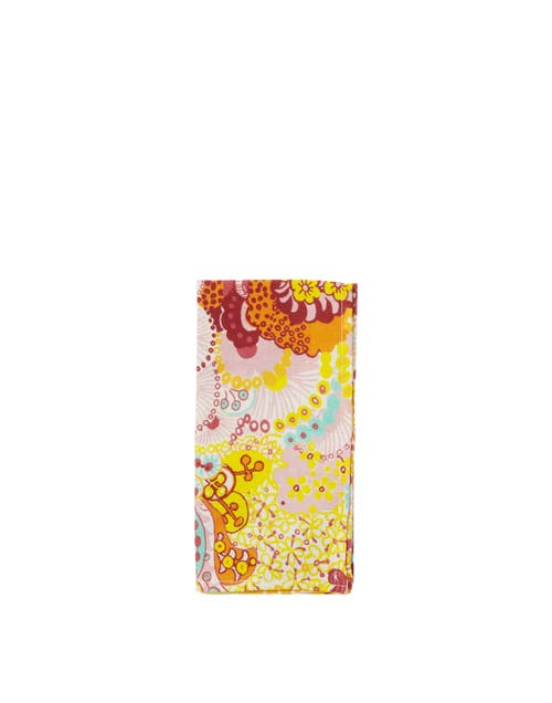La Doublej Large Napkins Set Of 2 (45x45) Holi Pink In Holi Pink