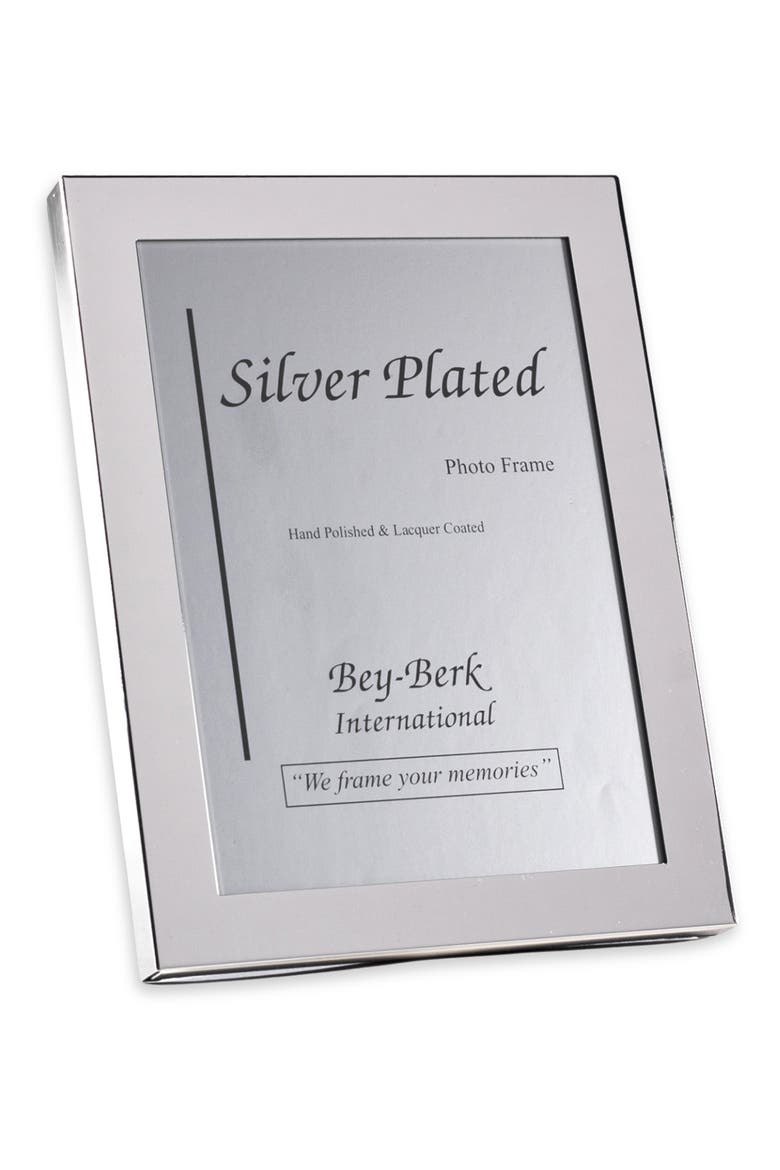 Polished Picture Frame, Main, color, SILVER
