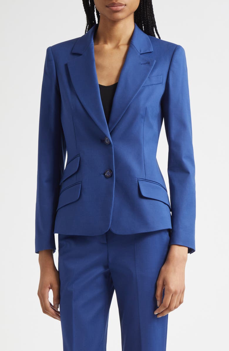 Emporio Armani Cotton Couture Two-Button Blazer, Main, color, 