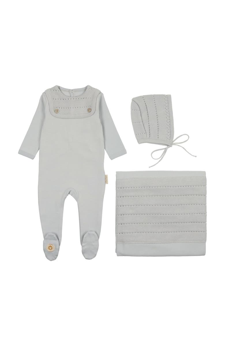 Mon Tresor Bebe Knitted Nobility Boys Layette Set, Main, color,