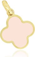 The Lovery Fine Jewelry Pink Pearl Clover Charm