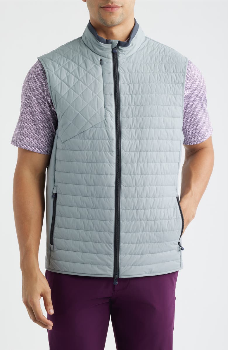 Greyson Yukon X-Lite Puffer Vest, Alternate, color, Pacific Fog