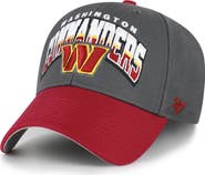 '47 Men's '47 Charcoal Washington Commanders Split Block MVP Adjustable Hat