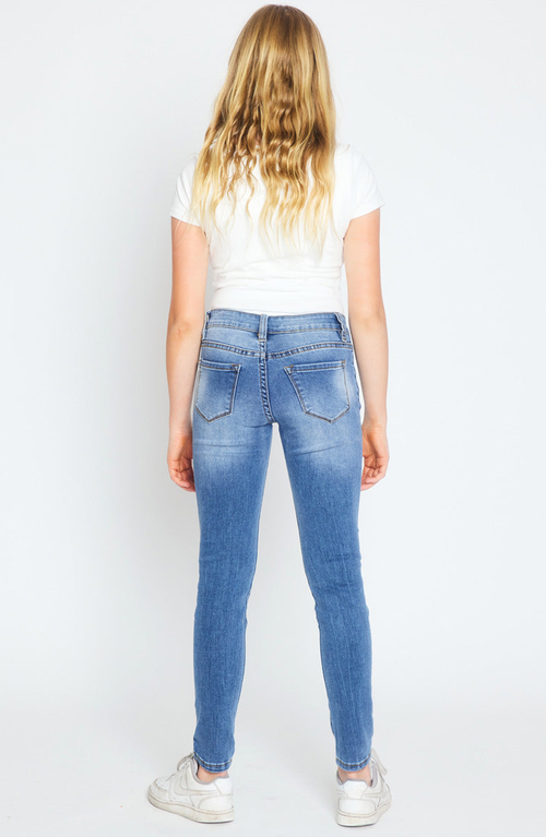 Kancan Dani Skinny Jeans In Blue