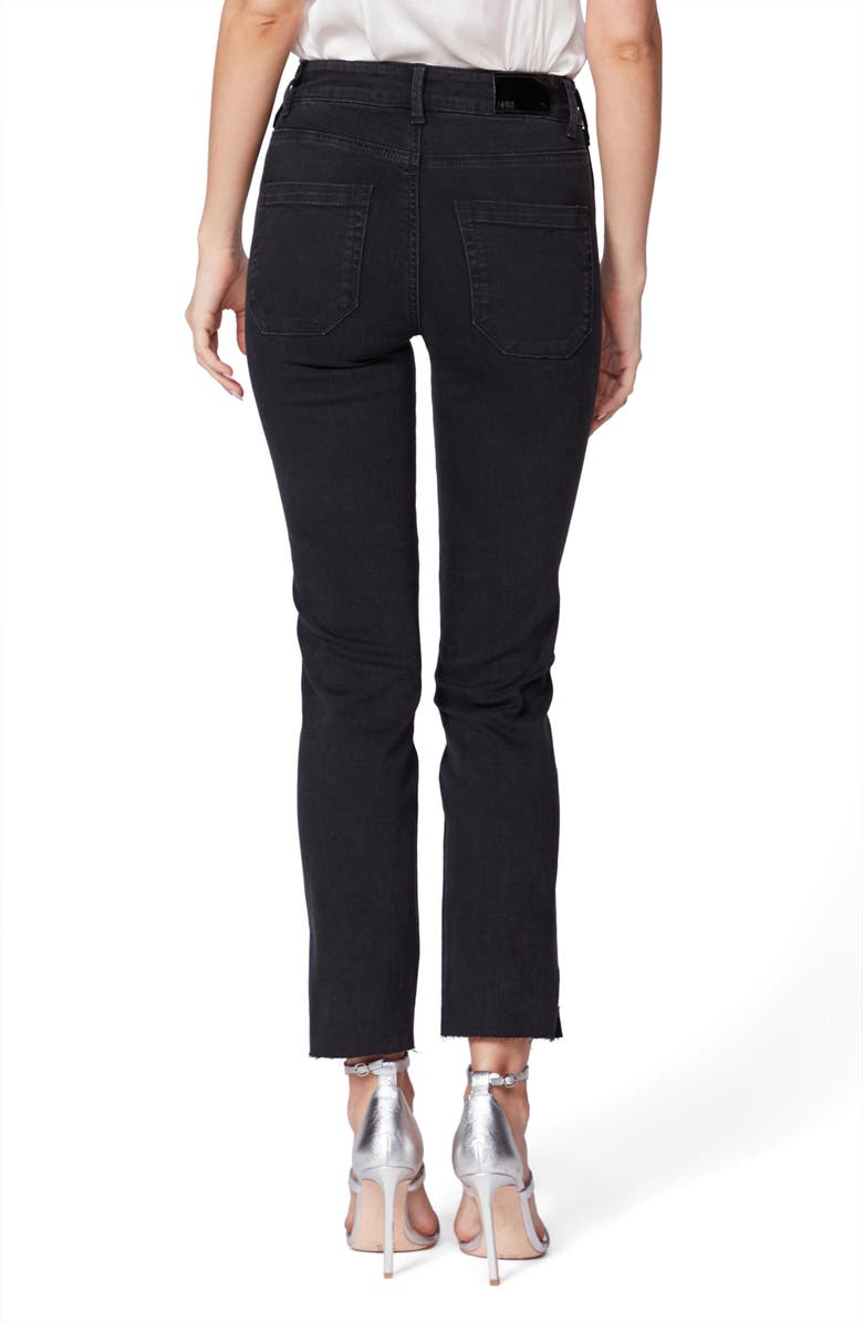 PAIGE Cindy Slit Hem Ankle Straight Leg Jeans, Alternate, color, 
