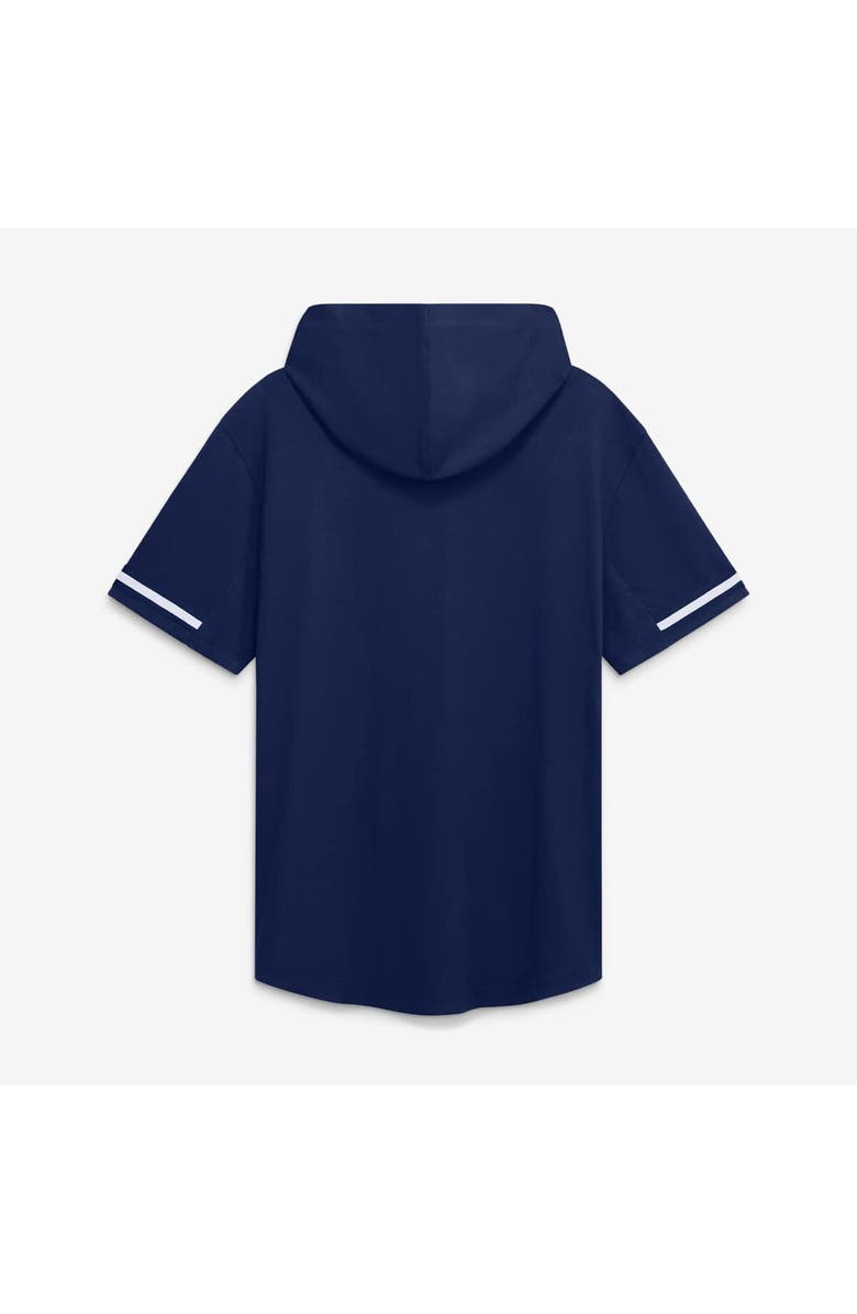FANATICS Men's Fanatics Navy New York Yankees Optimal Play Hooded T-Shirt, Alternate, color, Navy