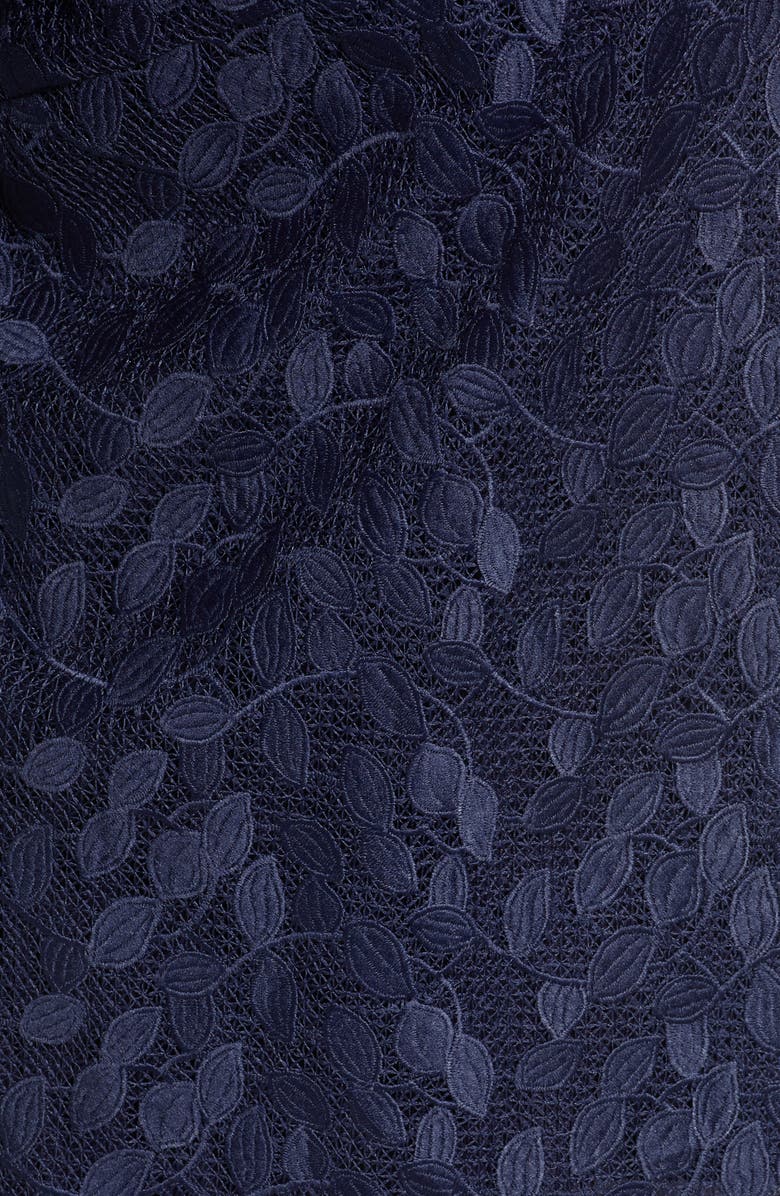 Ming Wang Lace & Knit Jacket, Alternate, color,