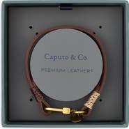 Caputo & Co. Leather Cuff Bracelet