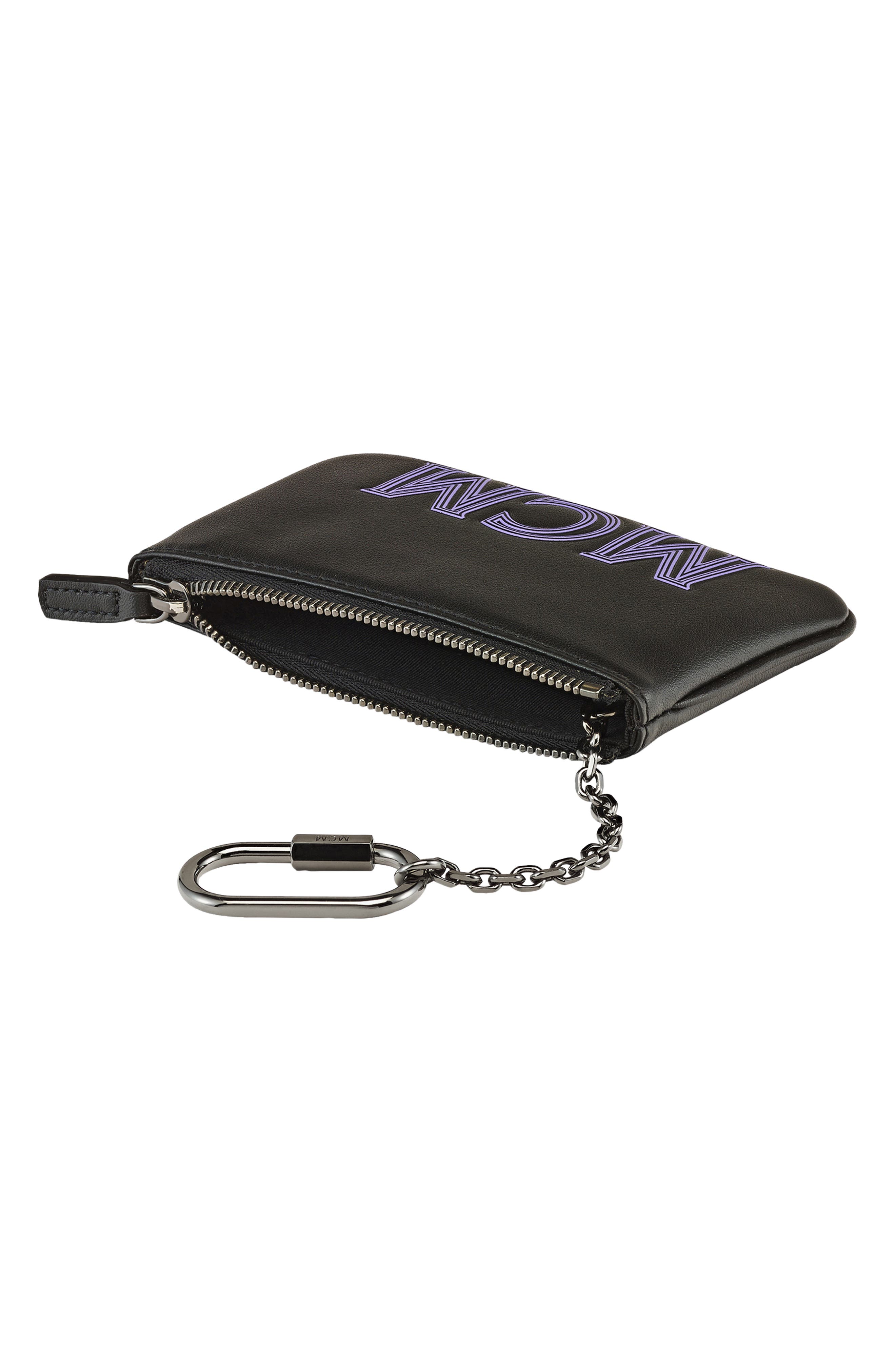 MCM Mini Leather Wallet with Chain Strap (Women) | Nordstromrack