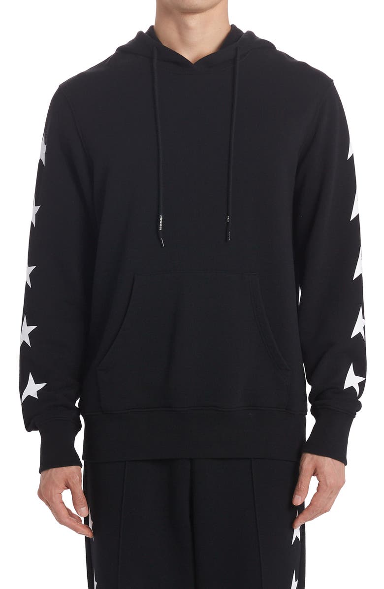 Golden Goose Star Graphic Hoodie, Main, color, 