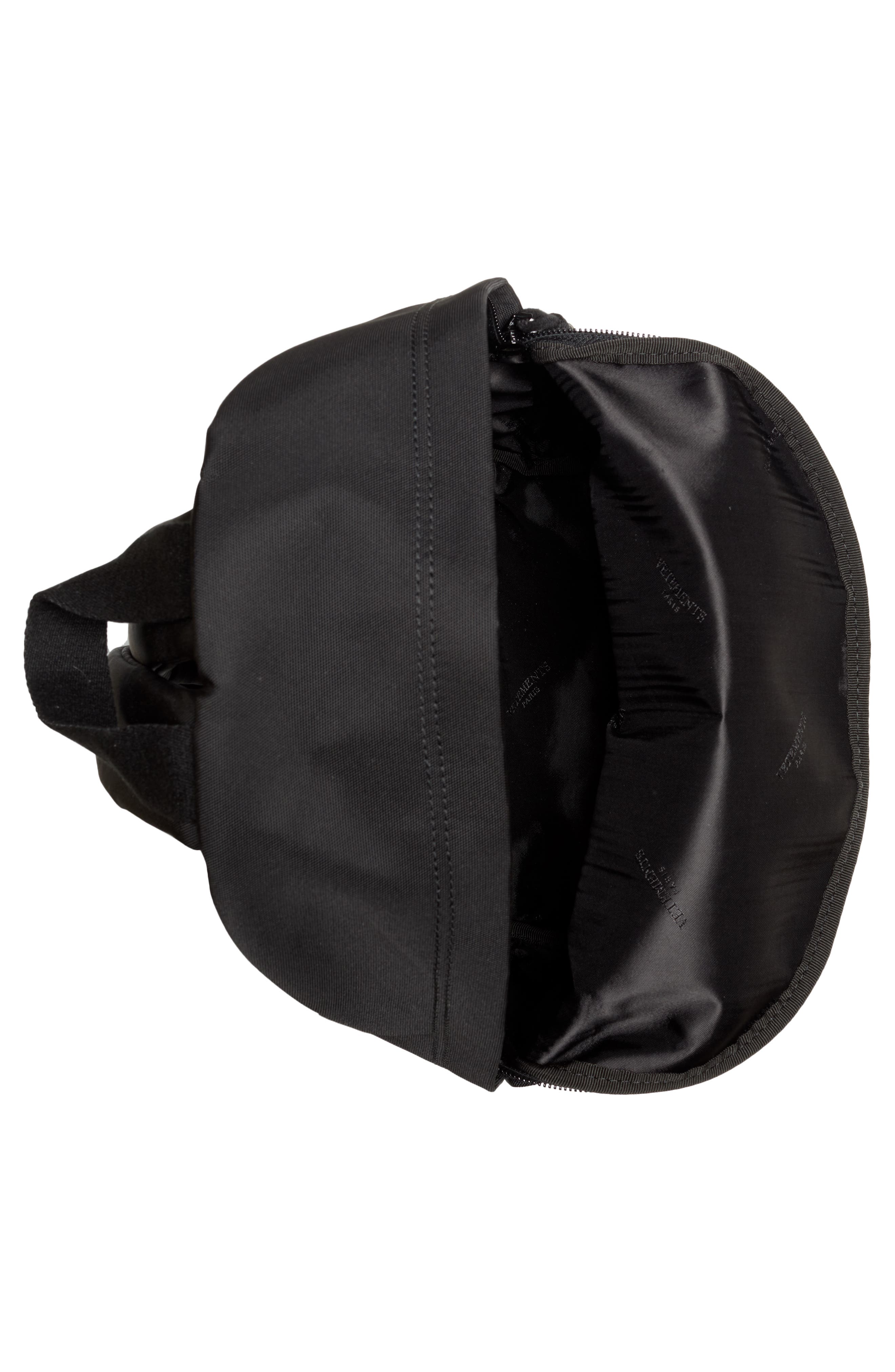 VETEMENTS Logo Crystal Embellished Backpack, Alternate, color, 