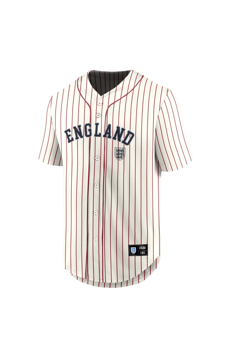 FANATICS Men's Fanatics Cream England National Team Oversized Baseball Jersey, Alternate, color, Cream