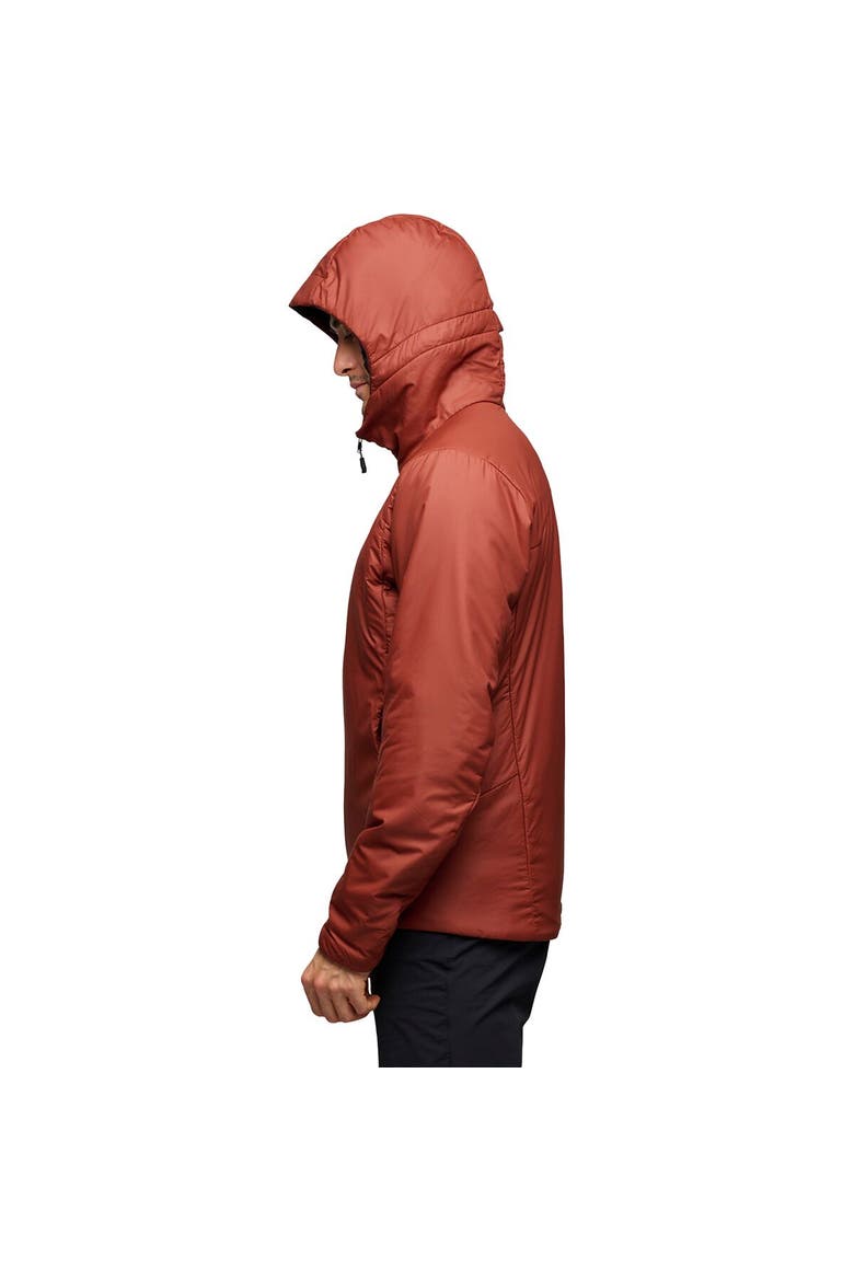 First Light Stretch Hooded Jacket - Men's, Alternate, color, Iron Red