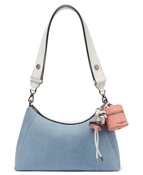 Nikole Mini Denim Crossbody