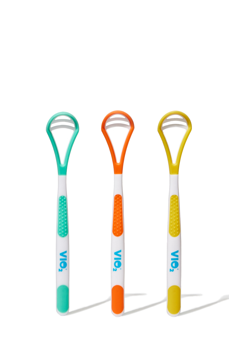 VIO2tape Reusable Tongue Scraper, Main, color, NO COLOR