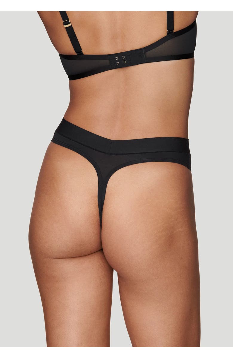 CUUP The Highwaist Thong, Alternate, color, Black