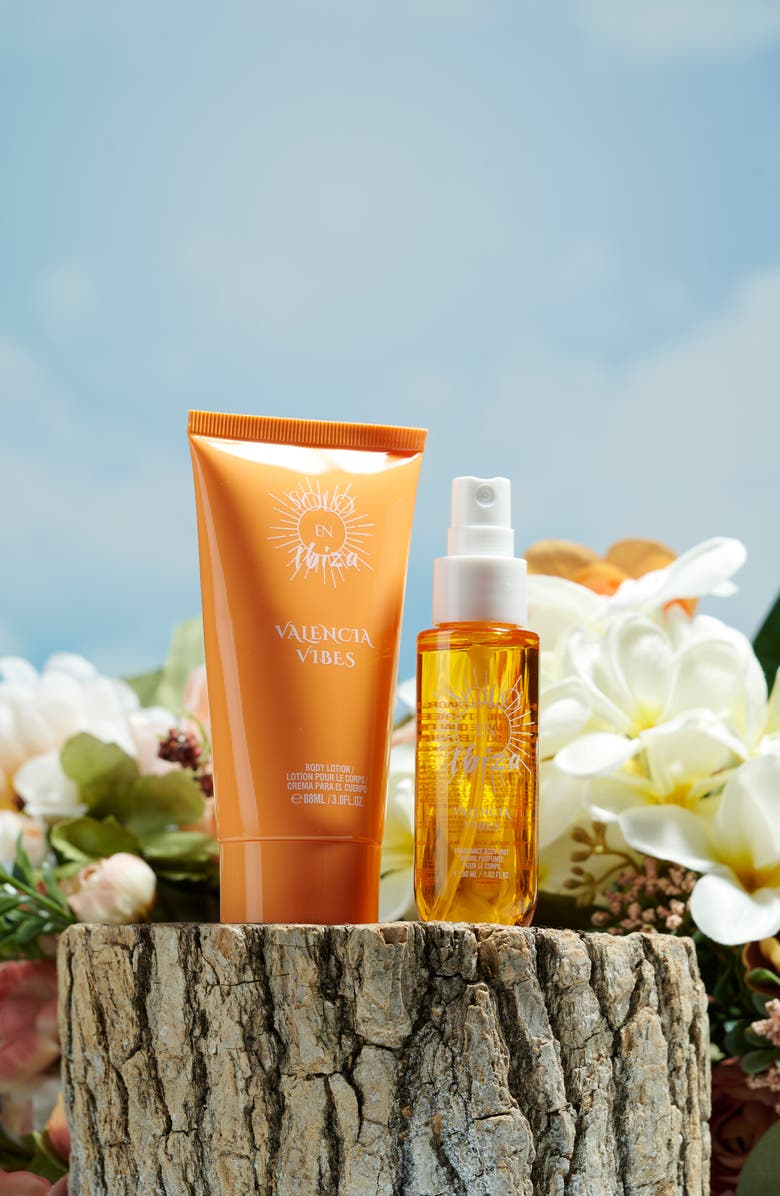 Lovery 2-Pc. Solo En Ibiza Valencia Vibes Travel Gift Set, Alternate, color, Orange