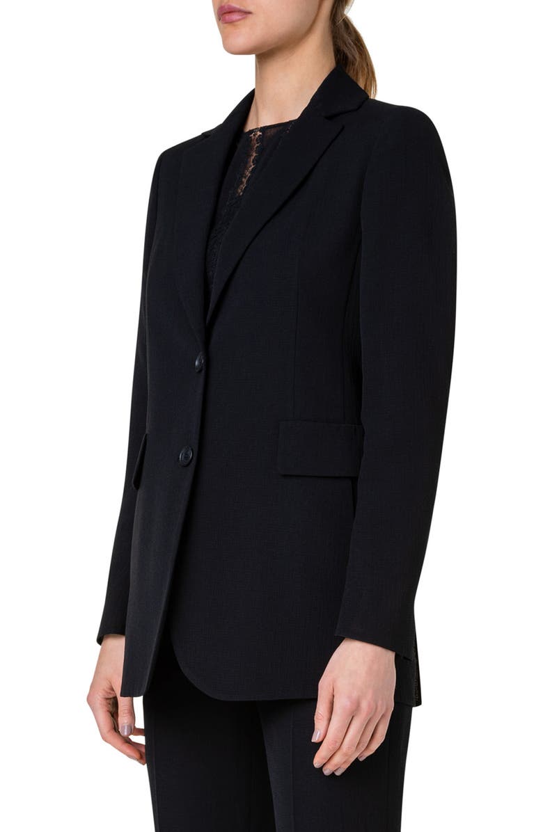 Akris Glenn Cotton Blend Blazer, Alternate, color, 