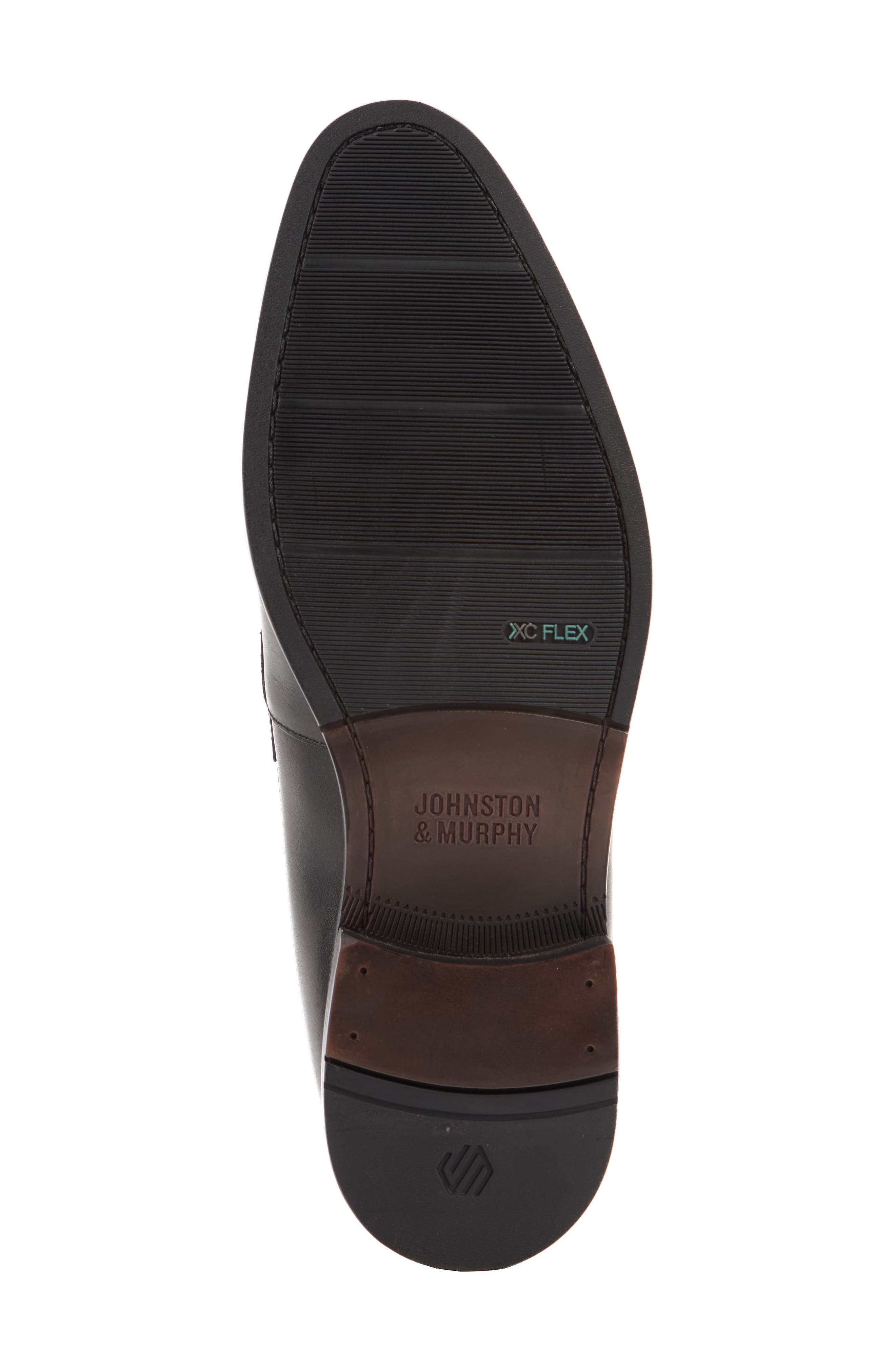 Johnston & Murphy XC Flex Landry Loafer, Alternate, color, Black Full Grain