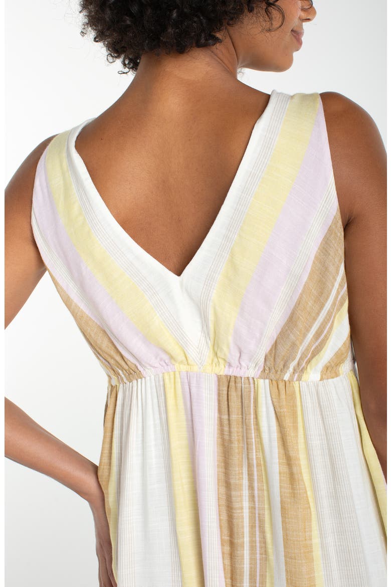 Asymmetric Hem Sleeveless Midi Dress, Alternate, color, NEAPOLITAN MULTI