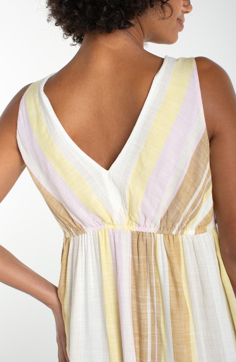 Liverpool Los Angeles Asymmetric Hem Sleeveless Midi Dress, Alternate, color,