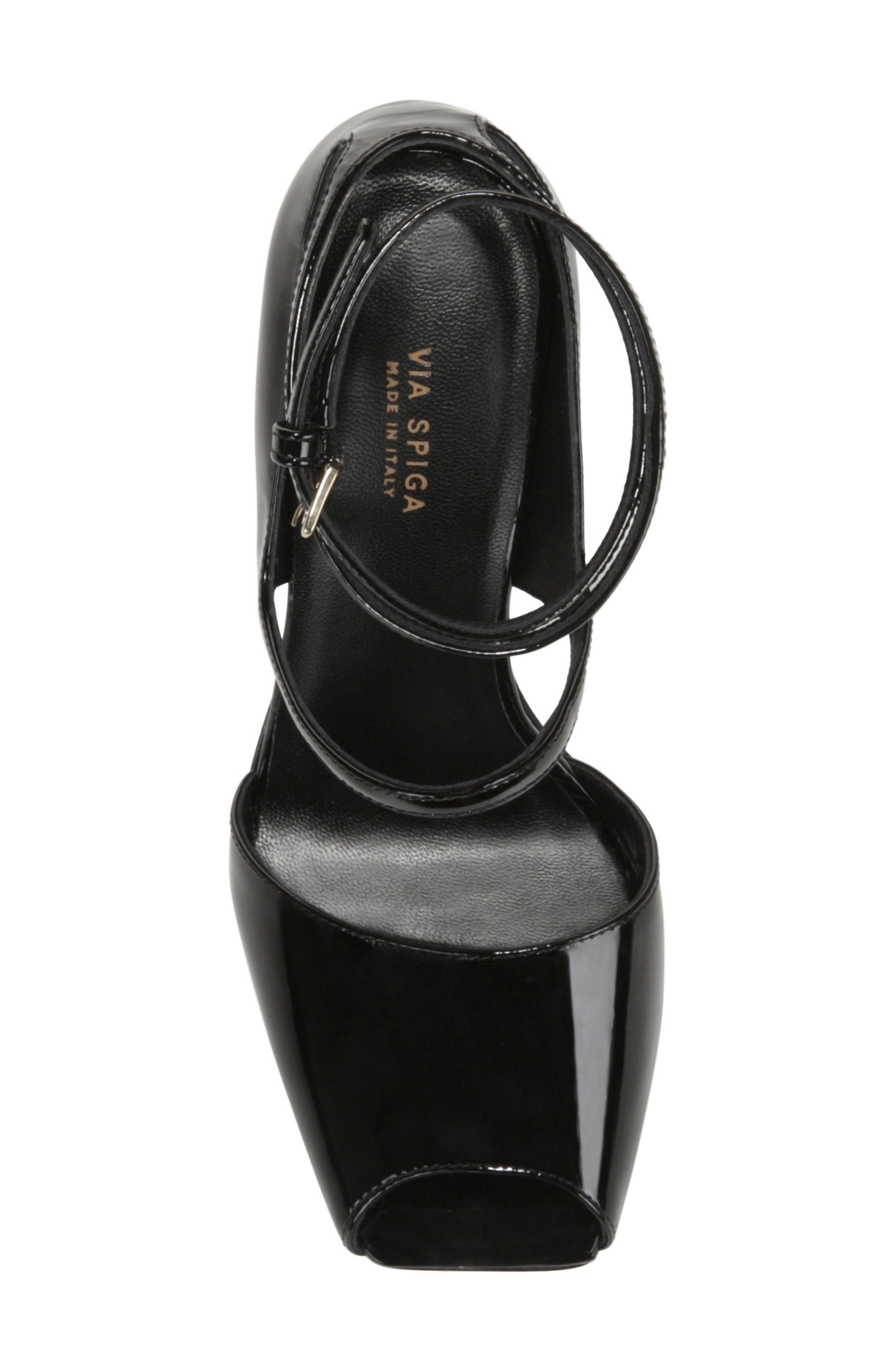 Honour Sandal, Alternate, color, BLACK