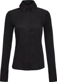 Anatomie Alida Button Down Poplin Shirt