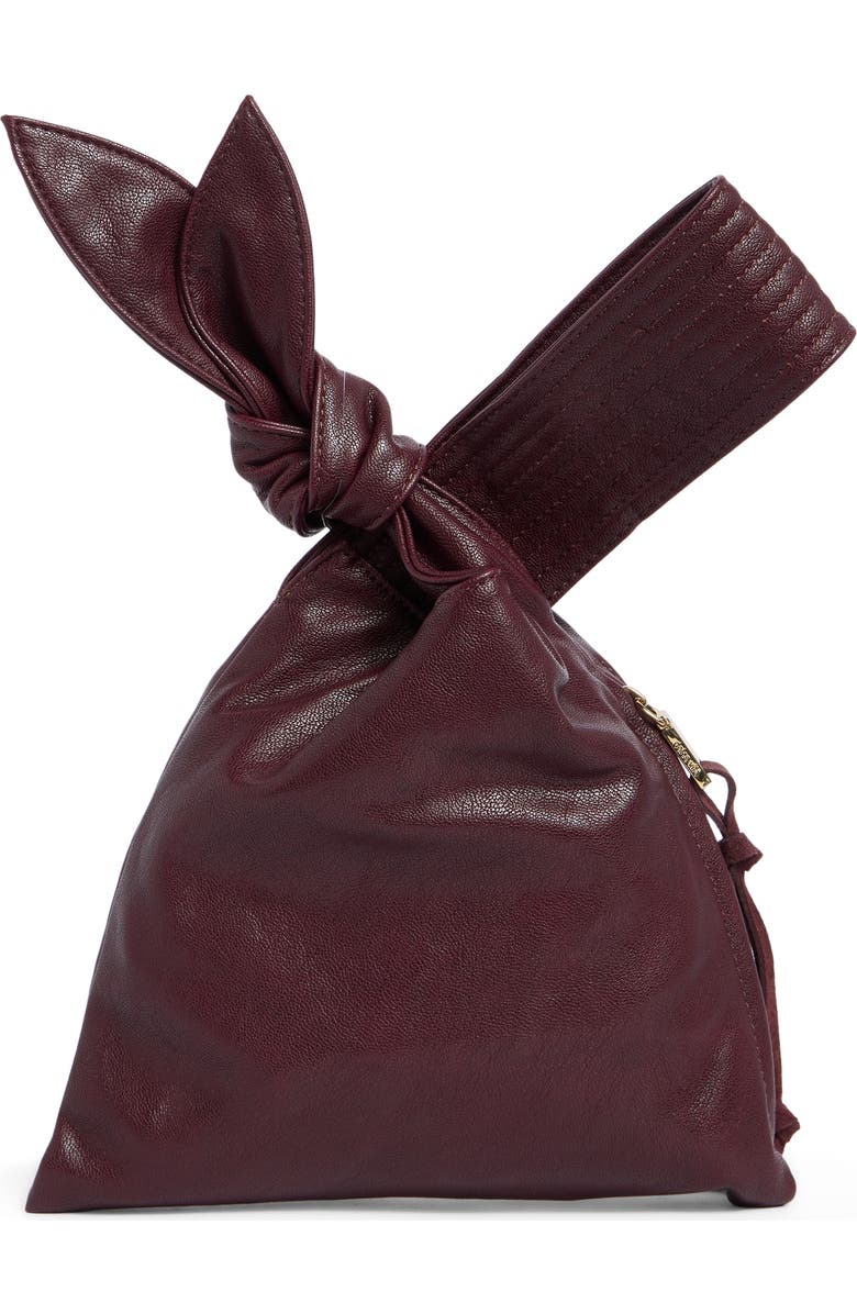 Dolce Vita Faux Leather Wristlet, Alternate, color, Burgundy