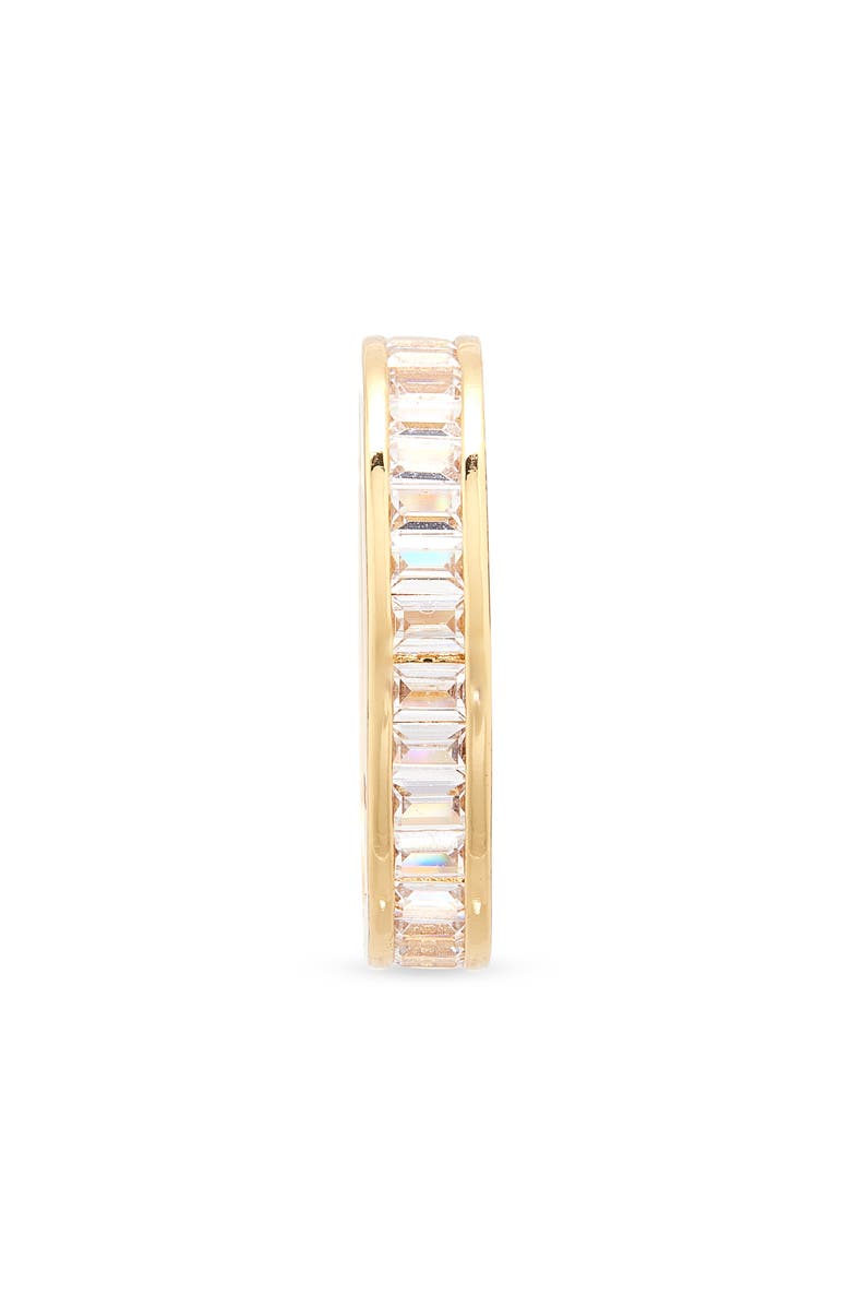 Madewell Baguette Crystal Eternity Ring, Alternate, color, 