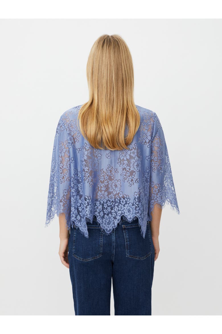MaBeldora Lace Top, Alternate, color, Stonewash