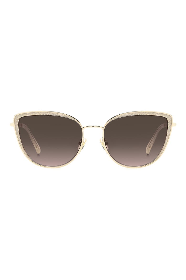 staci 56mm gradient cat eye sunglasses, Main, color, 0J5G-HA
