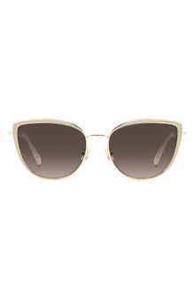 staci 56mm gradient cat eye sunglasses