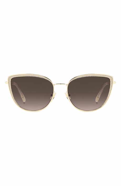 staci 56mm gradient cat eye sunglasses