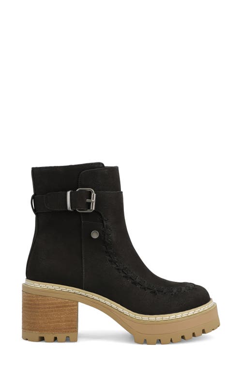 Mia Toula Platform Bootie In Animal Print