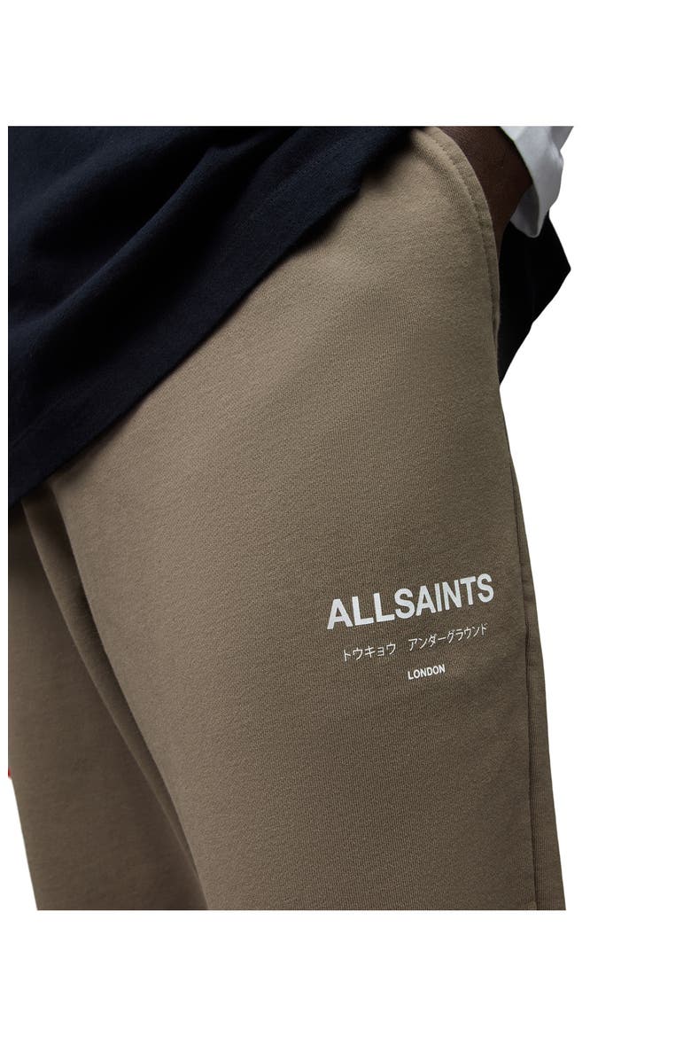 Underground Relaxed Fit Organic Cotton Sweatpants, Alternate, color, MUTED BROWN