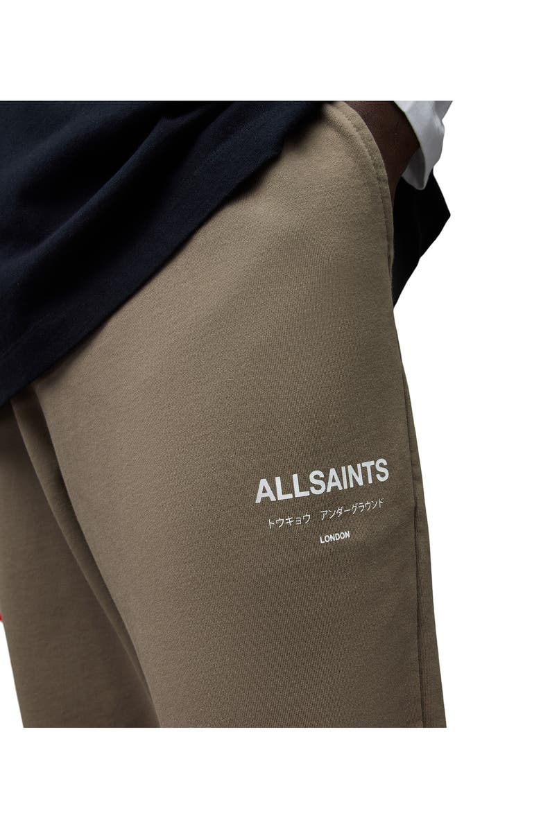 AllSaints Underground Relaxed Fit Organic Cotton Sweatpants, Alternate, color, 