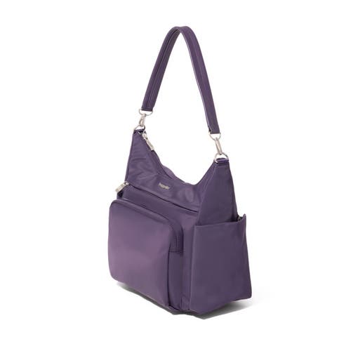 Baggallini Nolita Convertible Hobo In Purple