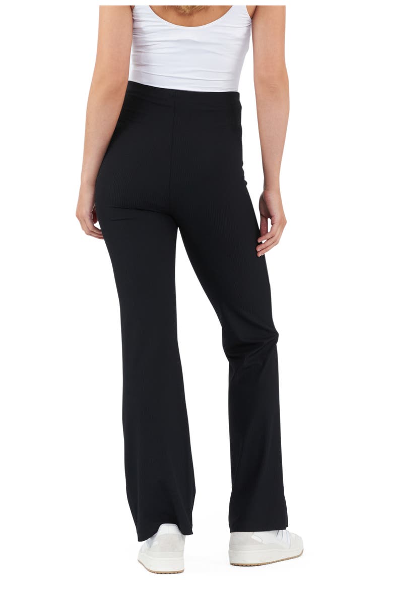 Ripe Maternity Jonah Rib Flare, Alternate, color, Black