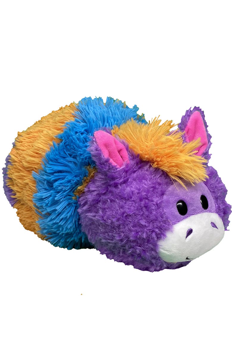 FlipaZoo Magic Tails Blue Dragon To Purple Unicorn 2 In 1 Animal Plush, Alternate, color, Multicolored