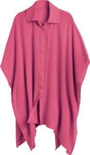 SAACHI Oversize Cover-Up Shirt