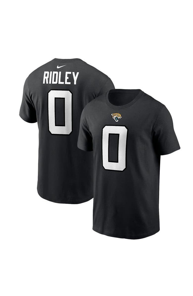 Nike Men's Nike Calvin Ridley Black Jacksonville Jaguars Player Name & Number T-Shirt, Alternate, color,