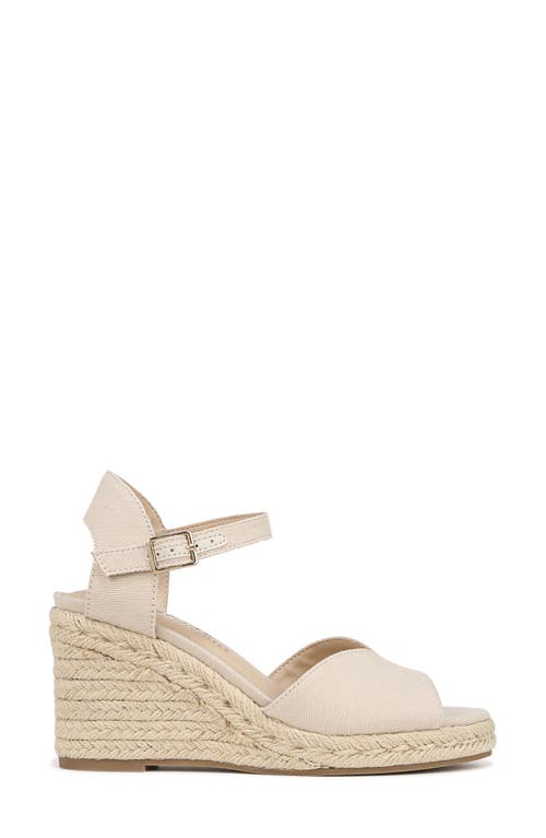 LIFESTRIDE LIFESTRIDE TESS ANKLE STRAP ESPADRILLE PLATFORM WEDGE SANDAL 