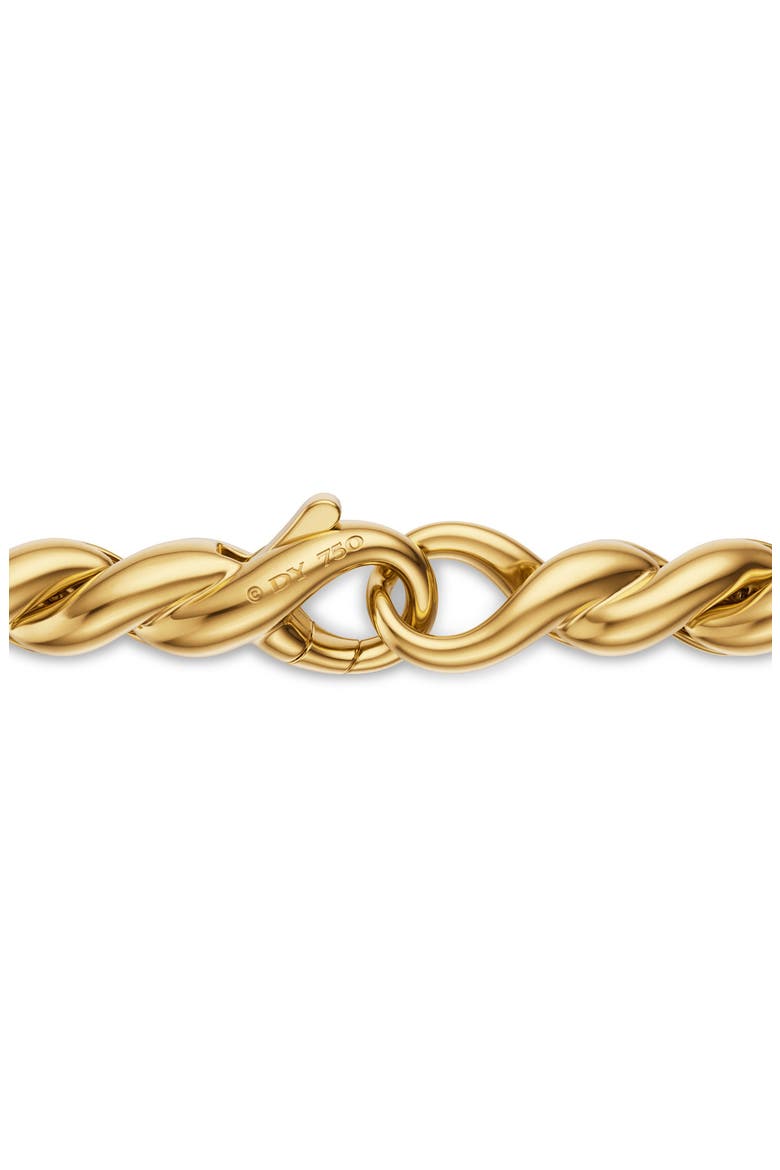 Mercer Sculpted Cable Chain 18k Gold Necklace, 5.7mm, Alternate, color, GOLD